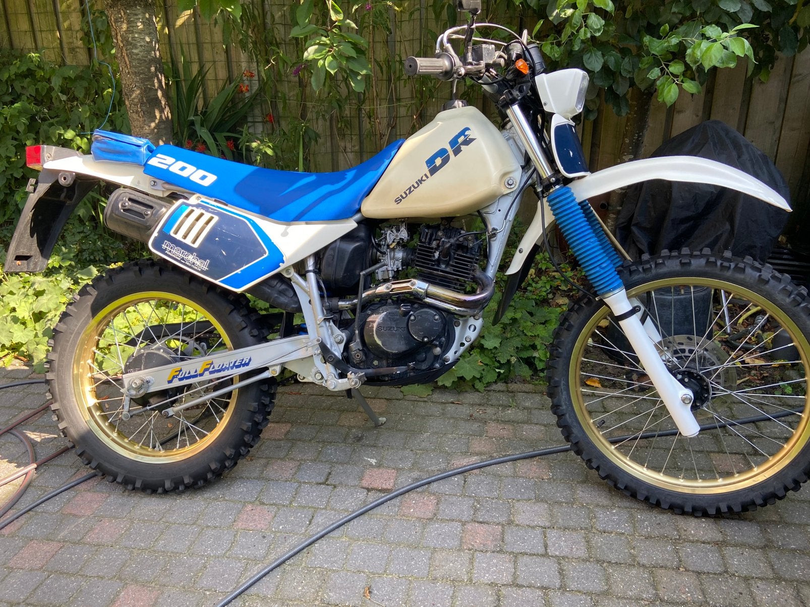 Suzuki DR 200, Fietsen en Brommers, Brommers | Crossbrommers, Ophalen, Zo goed als nieuw, Suzuki