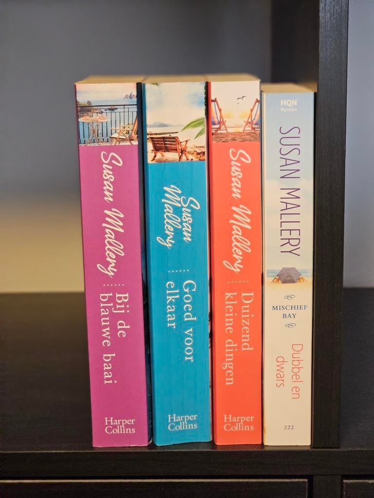 Susan Mallery - Mischief Bay serie (4 boeken), Boeken, Ophalen of Verzenden, Gelezen, Susan Mallery, Nederland