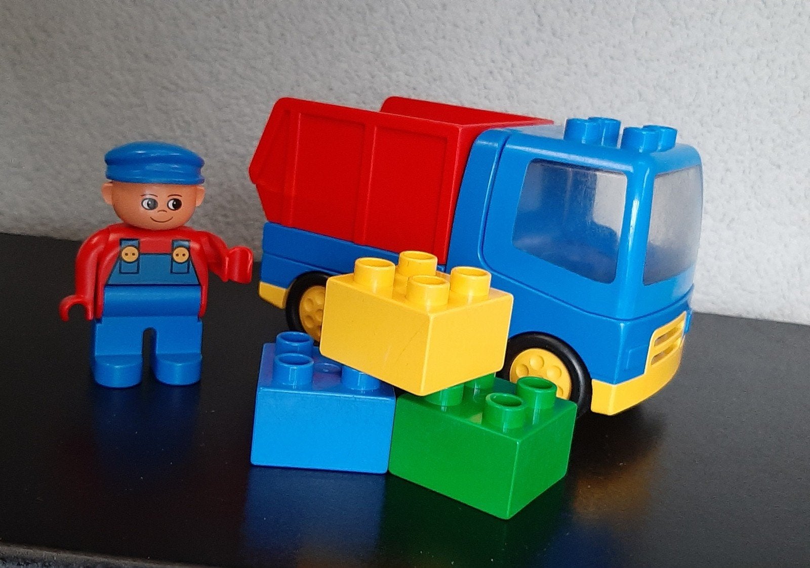 Duplo 2606, dump truck, Gebruikt, Overige thema's, Ophalen of Verzenden, Compleet