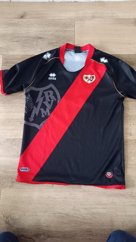 Rayo Vallecano Thuisshirt 2018-2019 - XS - Raúl de Tomás, Maat XS of kleiner, Ophalen of Verzenden, Zo goed als nieuw, Shirt