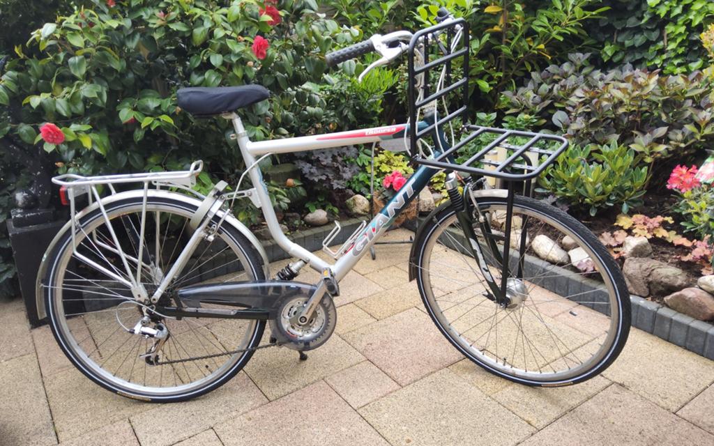 GIANT TROOPER, Fietsen en Brommers, Fietsen | Dames | Damesfietsen, Gebruikt, Overige merken, Versnellingen, 56 cm of meer, Ophalen of Verzenden