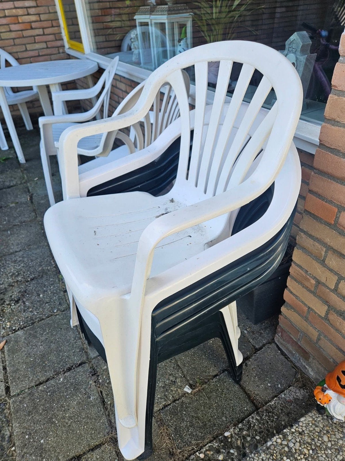 gratis op te halen 5 stuks, Tuin en Terras, Ophalen of Verzenden, Gebruikt, Kunststof