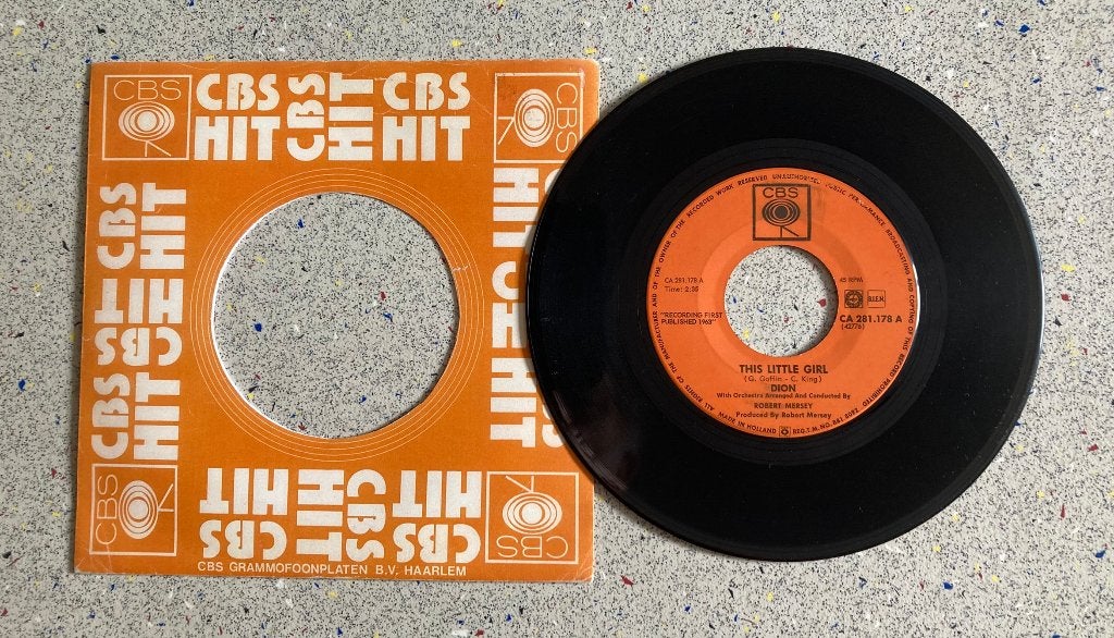 Jukebox Single This Little Girl / The loneliest man - Dion, Cd's en Dvd's, Vinyl Singles, Verzenden, 7 inch, Zo goed als nieuw