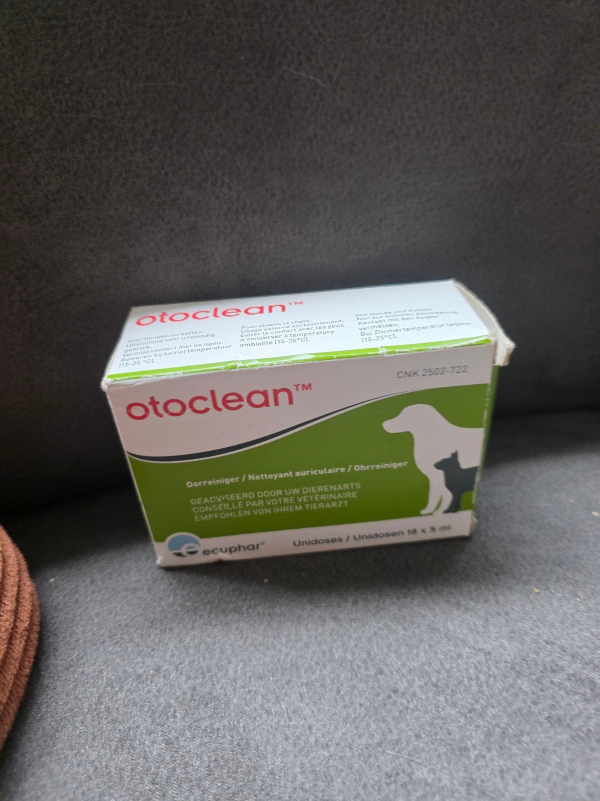 Otoclean oorreiniger voor kat of hond 18 pipetten., Dieren en Toebehoren, Ophalen of Verzenden, Nieuw