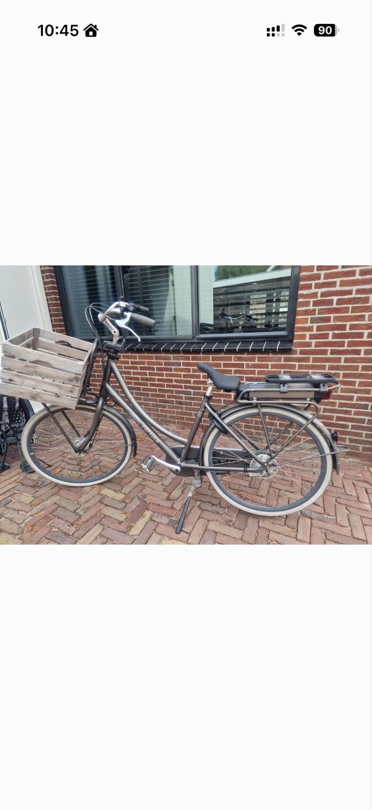 Cortina E-Bike met kinderzitjes voor en achter, Ophalen, Gebruikt, Cortina, 51 tot 55 cm