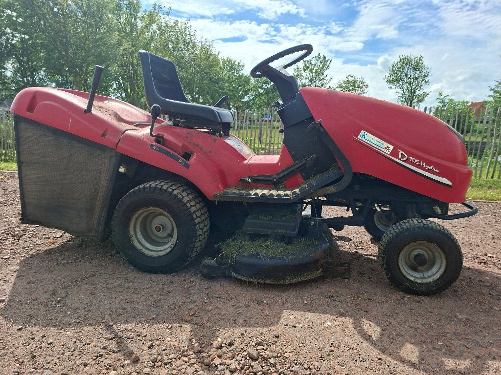 Dino zitmaaier, Ophalen, Gebruikt, Briggs & Stratton, Opvangbak