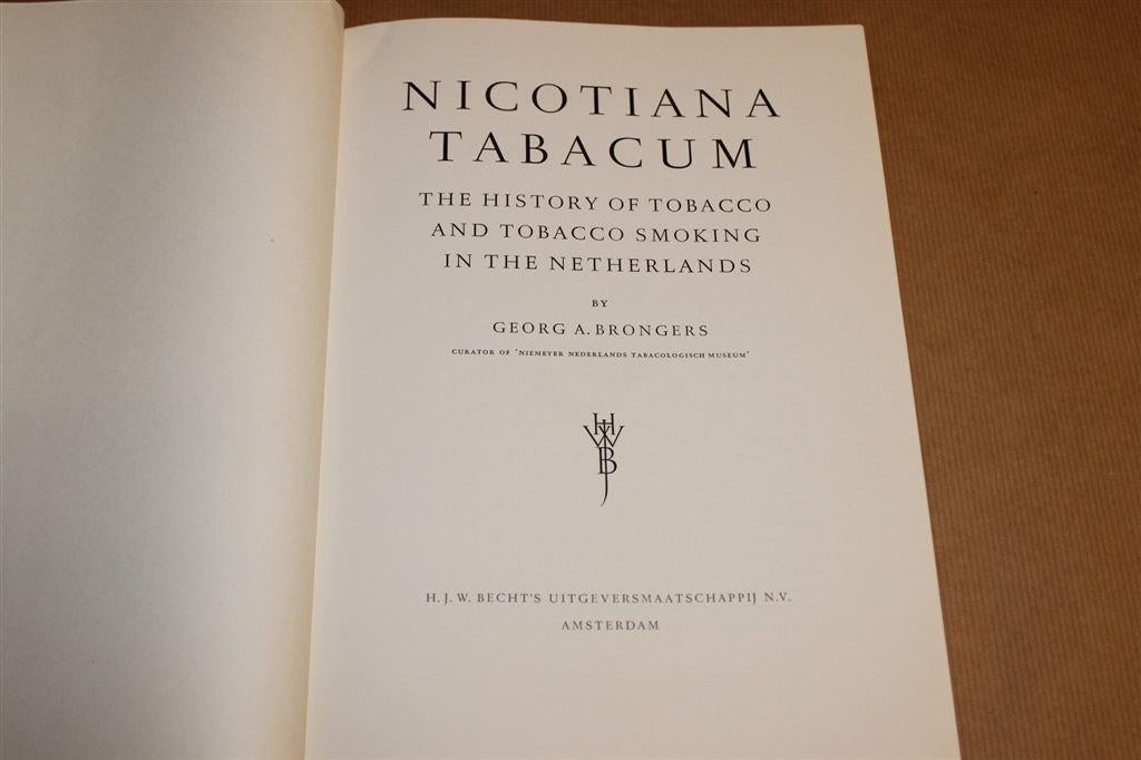 Nicotiana Tabacum [1964] — Geschiedenis Tabak & Roken [ENG], Ophalen of Verzenden, Gelezen