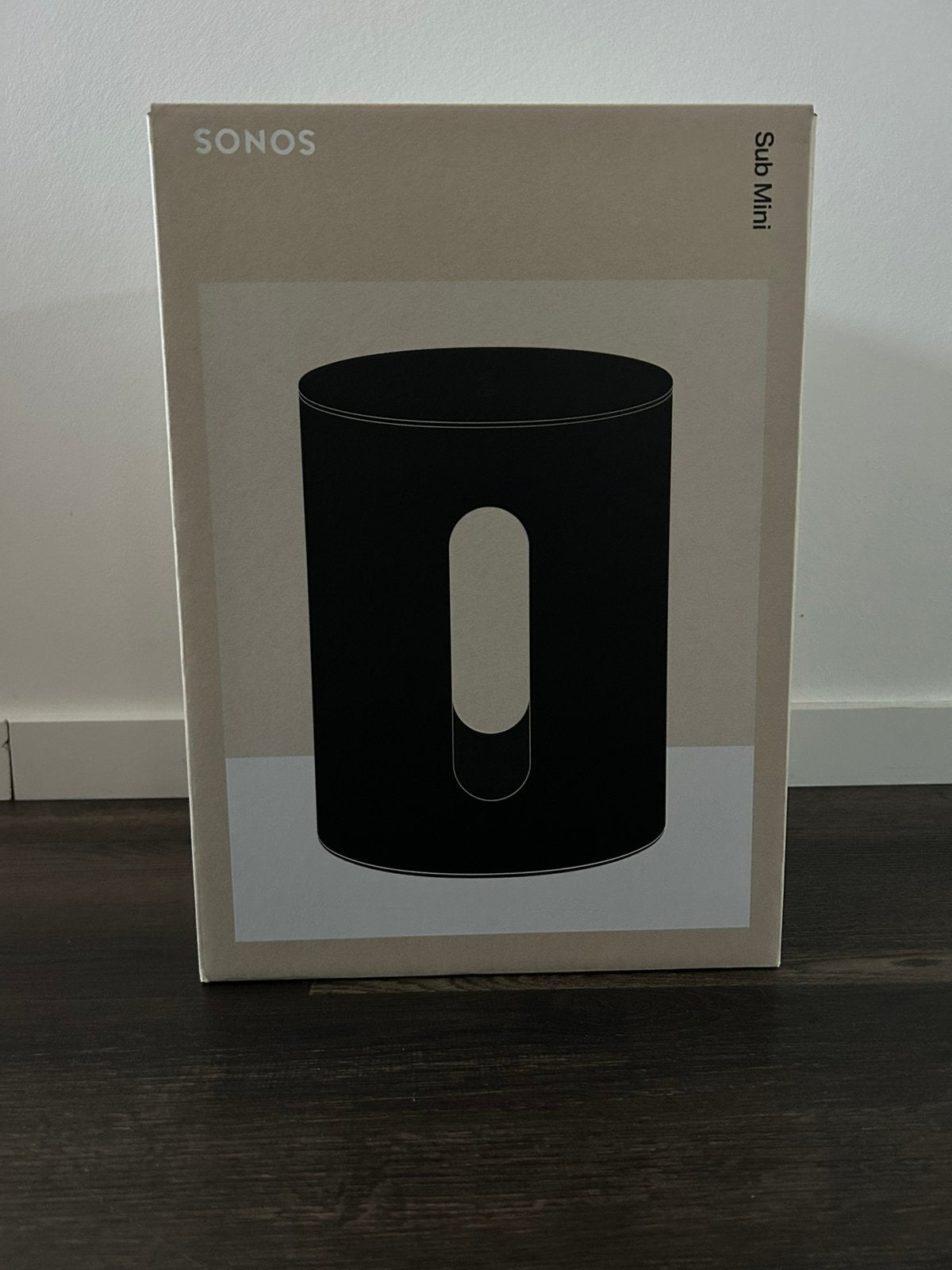 Sonos Sub Mini - Zwart en Wit, Subwoofer, Nieuw, Ophalen of Verzenden, Sonos