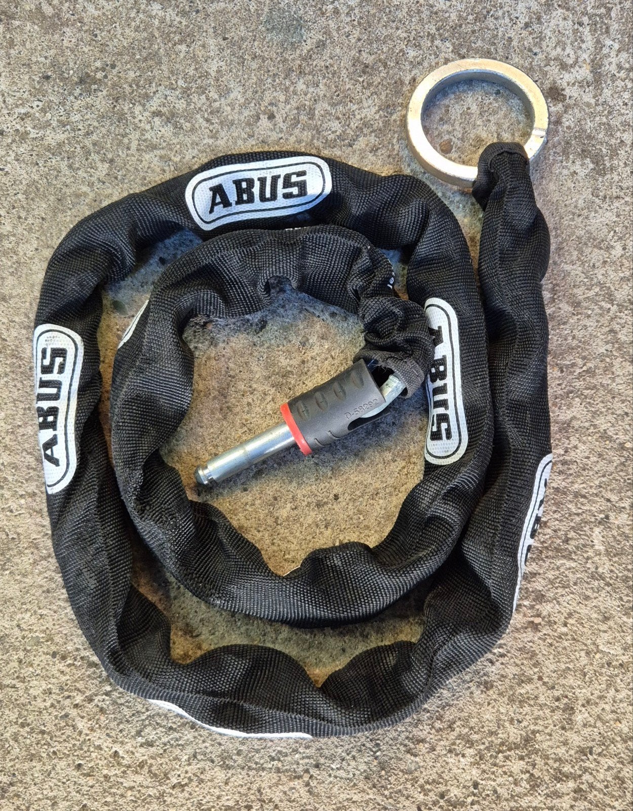 Abus RL / RLC 140 insteekketting (past ook op AXA) - 140 cm, Ophalen, Insteekslot