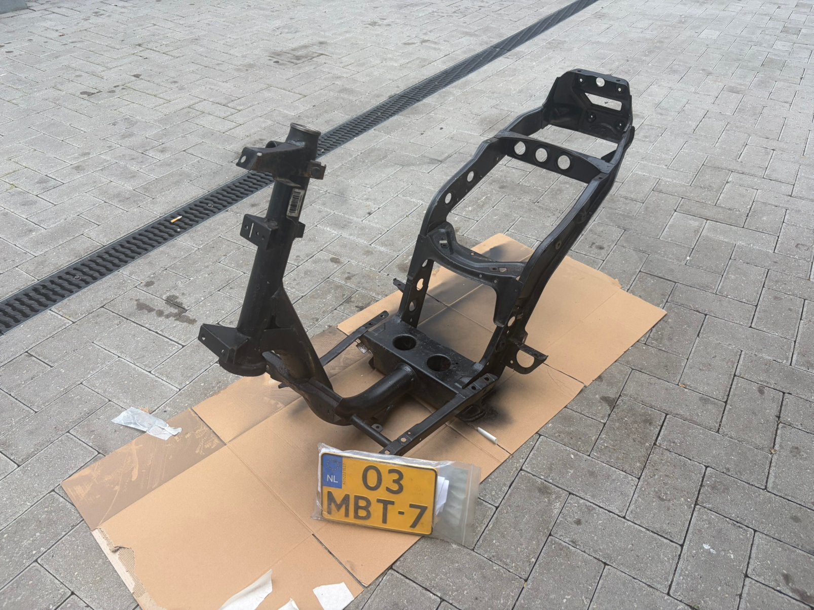 Zip a2 frame eerste eigenaar, Ophalen, Zo goed als nieuw, Frame
