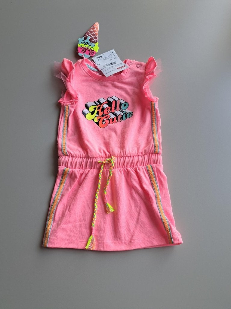 Schattig roze jurkje van Bakkaboe - mt 62 Nieuw met kaartje!, Meisje, Jurkje of Rokje, Nieuw, Ophalen of Verzenden