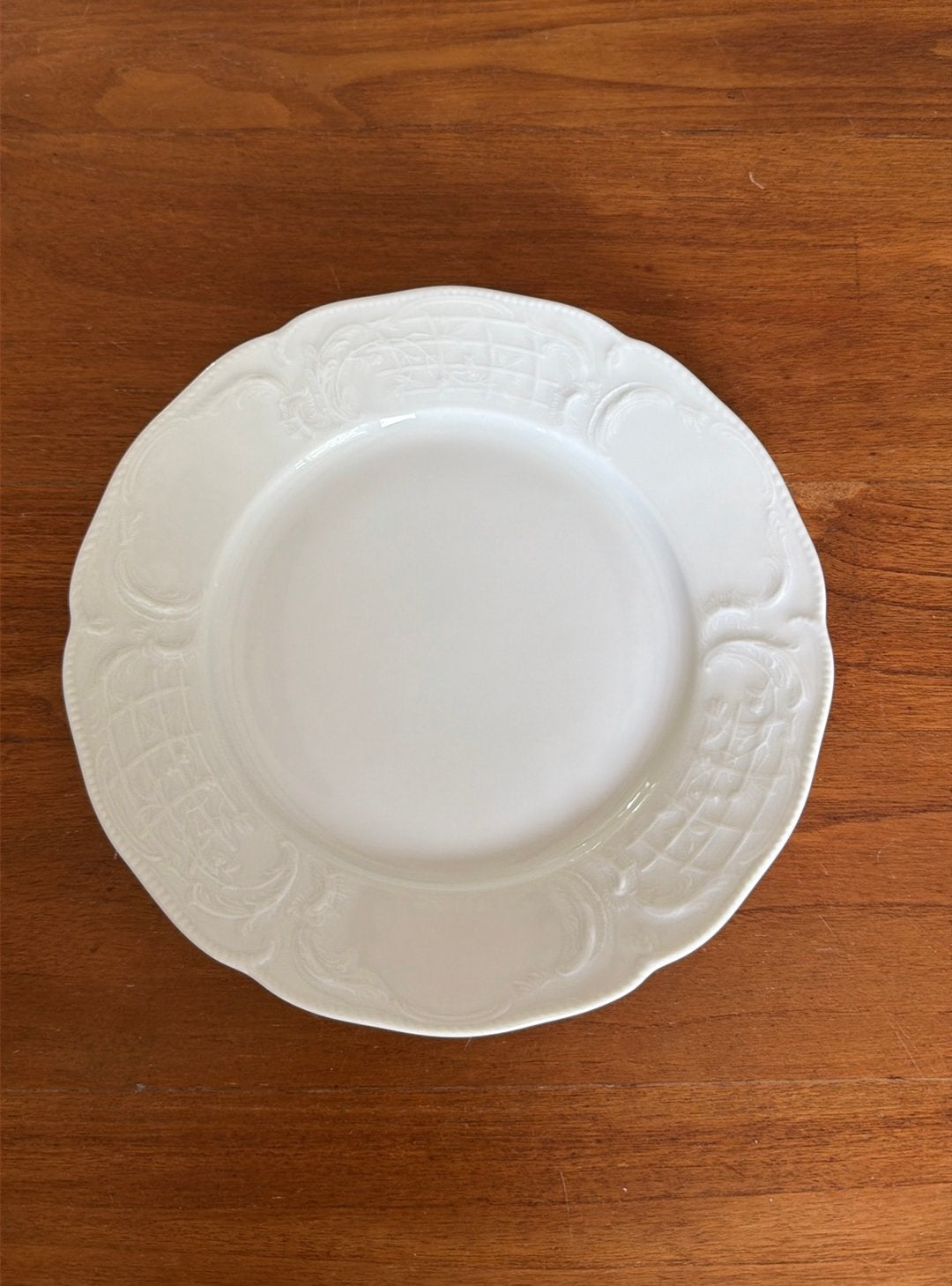 Rosenthal Sanssouci White ontbijtbord 22 cm, Ophalen of Verzenden, Zo goed als nieuw, Bord(en), Overige stijlen