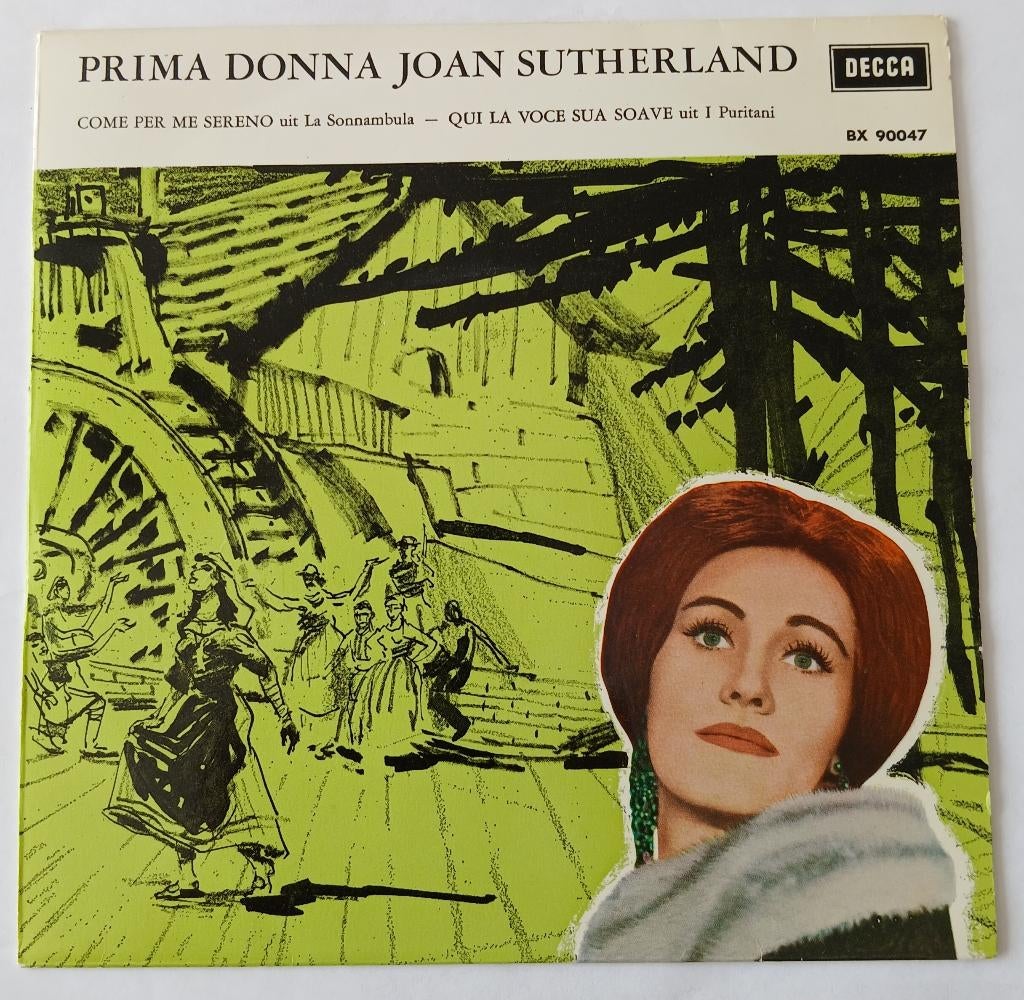 Joan Sutherland - Come per me sereno en Cabaletta, Ophalen of Verzenden, Gebruikt, Klassiek, Single