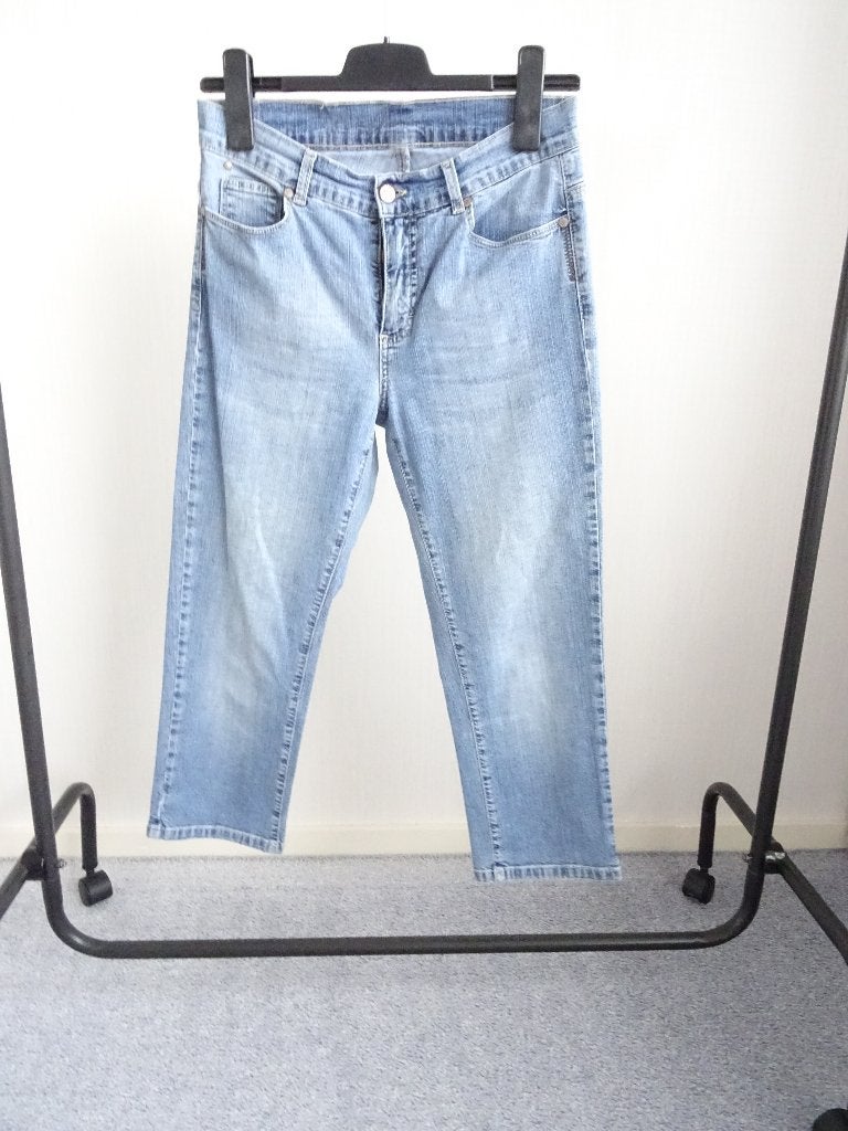 Driekwart Spijkerbroek Merk ANGELS  Maat  38   voor  € 12,50, Kleding | Dames, Spijkerbroeken en Jeans, Blauw, Overige jeansmaten