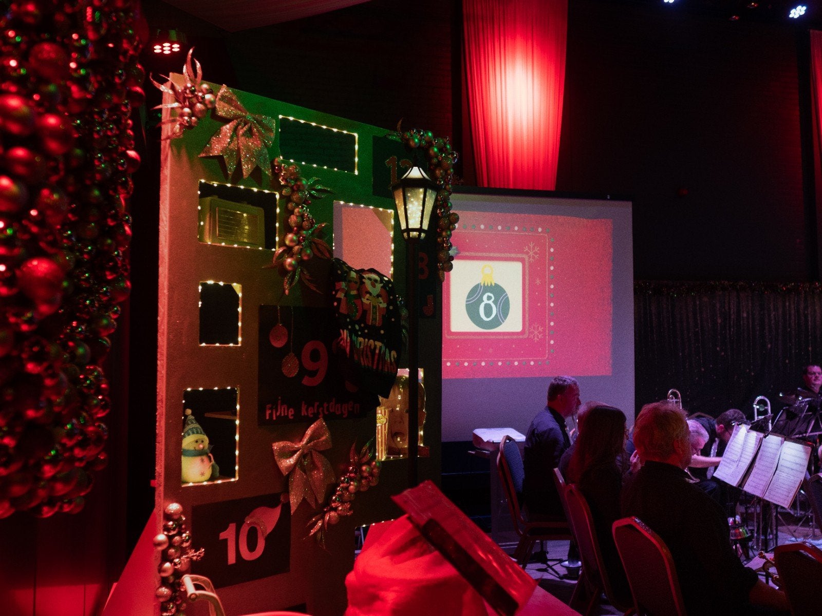 Uniek compleet kerstconcert te koop, Ophalen, Versiering