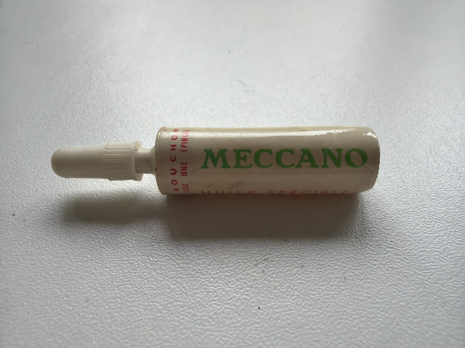 Vintage Meccano Hornby-Acho smeerolie tube (lek), Ophalen of Verzenden