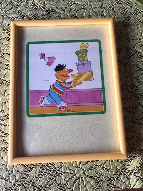 Foto Ernie, Ophalen of Verzenden, Zo goed als nieuw, Wanddecoratie