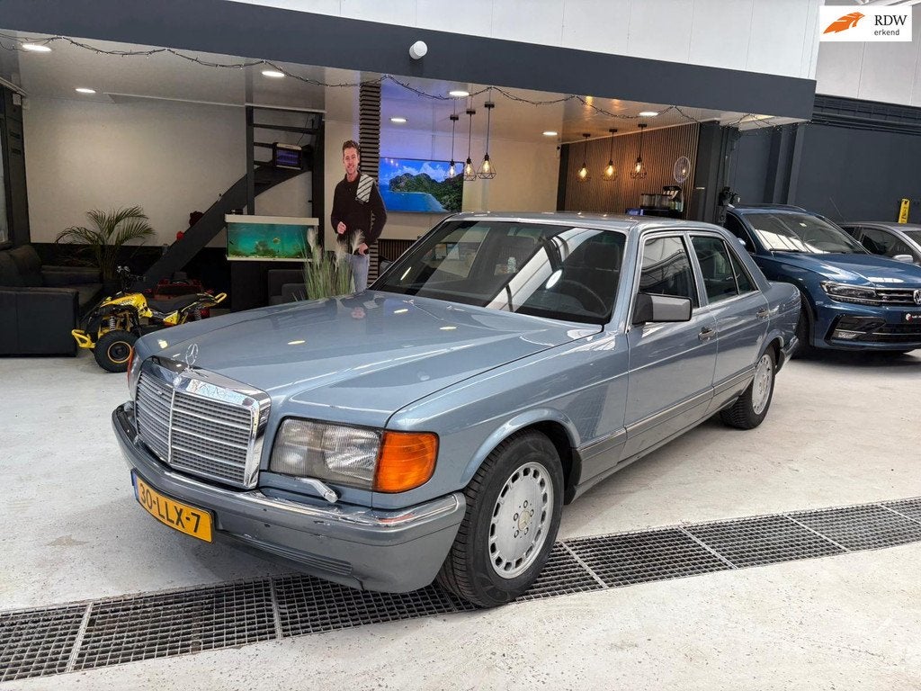 Mercedes-Benz S-klasse 420 SE V8 AUT|Oldtimer|Airco|Memory|S, Automaat, Achterwielaandrijving, Gebruikt, 8 cilinders
