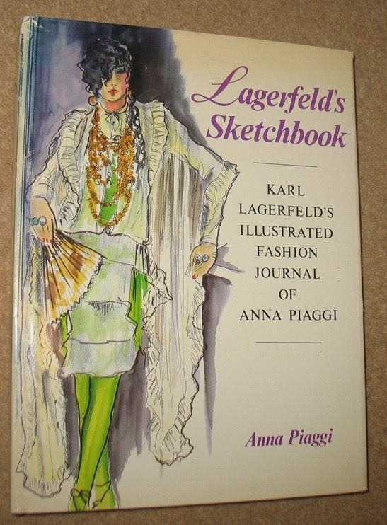 Lagerfeld’s Sketchbook; Anna Piaggi; 1986, Boeken, Ophalen of Verzenden, Gelezen, Mode algemeen