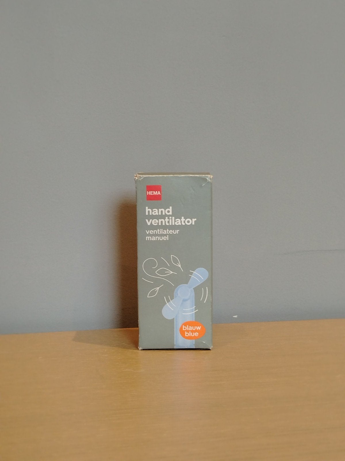 Handventilator blauw HEMA, Ophalen of Verzenden, Zo goed als nieuw, Overige