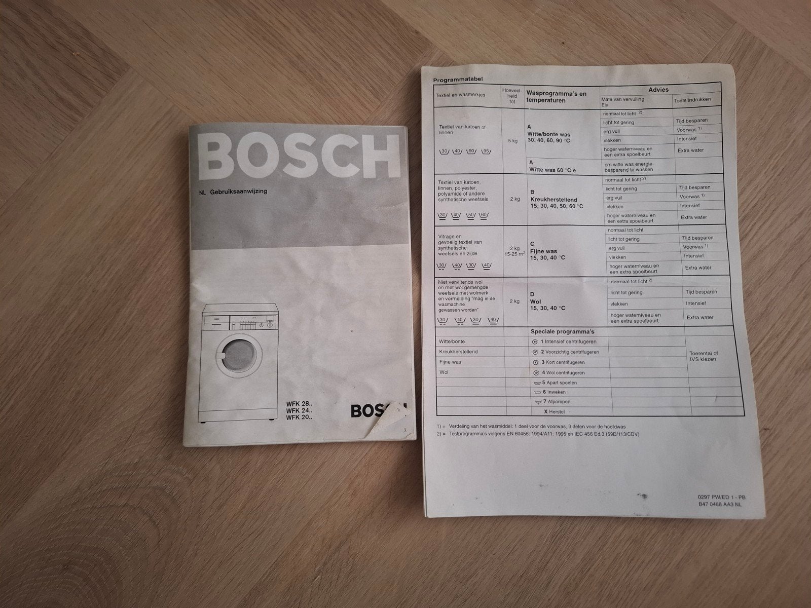 Te koop wasmachine Bosch WFK2401, Witgoed en Apparatuur, Wasmachines, Ophalen of Verzenden, Gebruikt, 1200 tot 1600 toeren, 85 tot 90 cm
