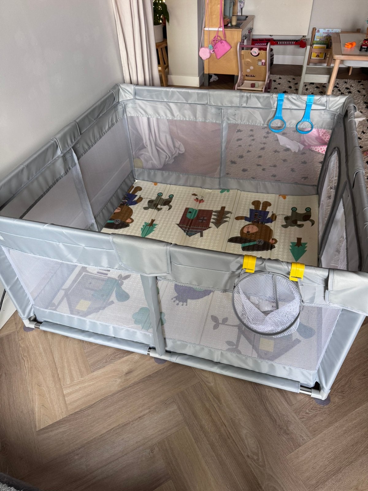 Grondbox 120x120, Kinderen en Baby's, Boxen, Ophalen, Zo goed als nieuw
