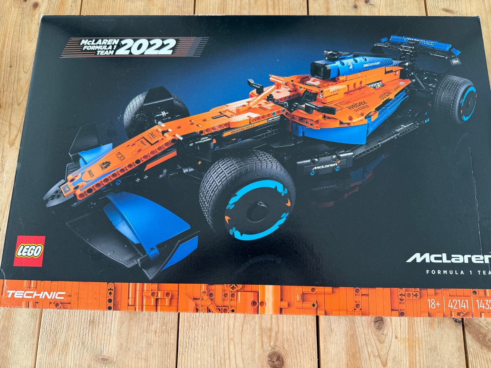 LEGO Technic McLaren Formule 1 Racewagen 2022 (42141), Ophalen of Verzenden, Nieuw, Overige merken
