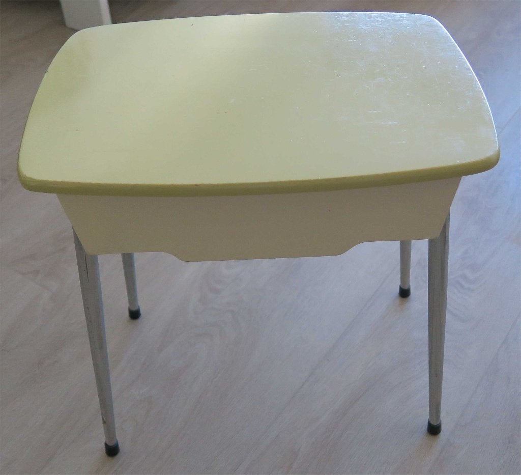 vintage nachtkastje, Ophalen, Gebruikt, Minder dan 45 cm, Minder dan 55 cm
