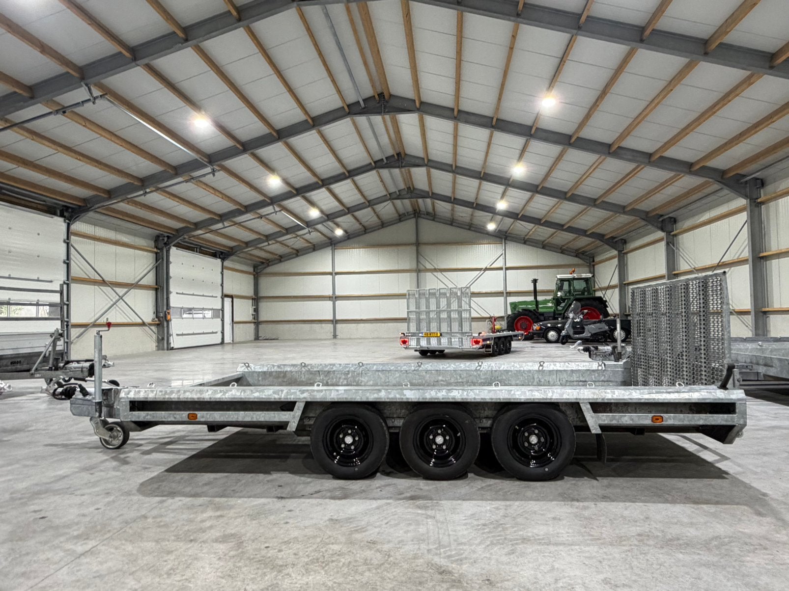 Hulco terrax 3 machinetransporter 2025, Ophalen of Verzenden, Zo goed als nieuw
