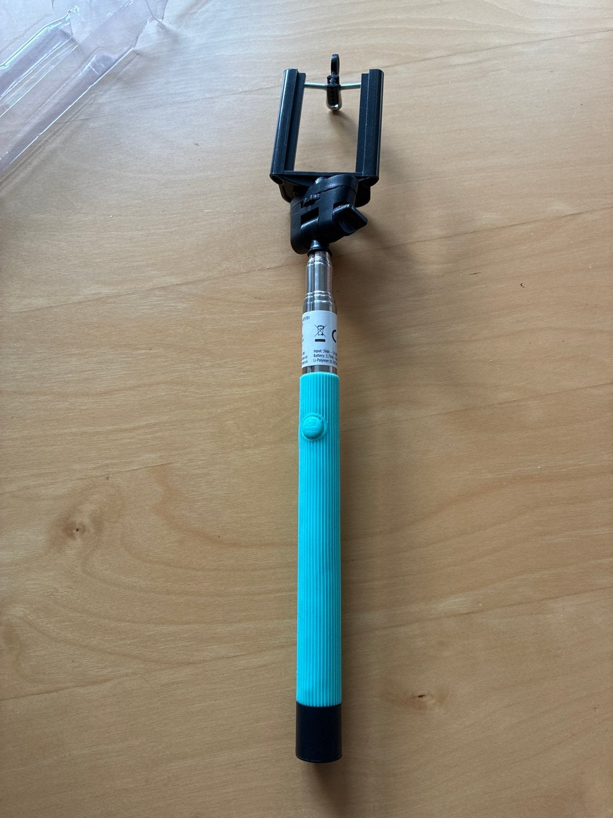 Selfie Stick met Bluetooth en USB Oplaadpoort (24-100 cm), Ophalen, Overige merken, 125 cm of minder, Bluetooth