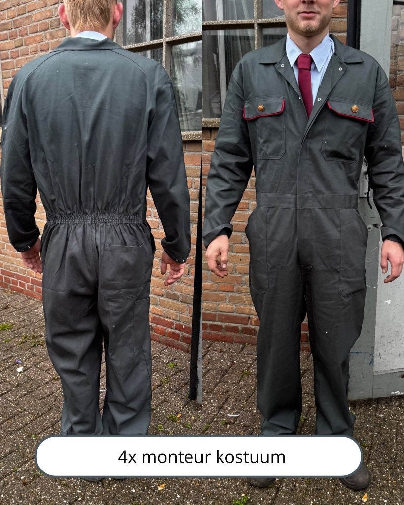 PTT monteur kostuums te koop, Ophalen of Verzenden, Zo goed als nieuw, Overige typen