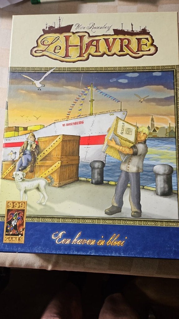 Bordspel strategiespel Uwe Rosenberg Le Havre 999 games, Een of twee spelers, Ophalen of Verzenden, Zo goed als nieuw, 999 Games