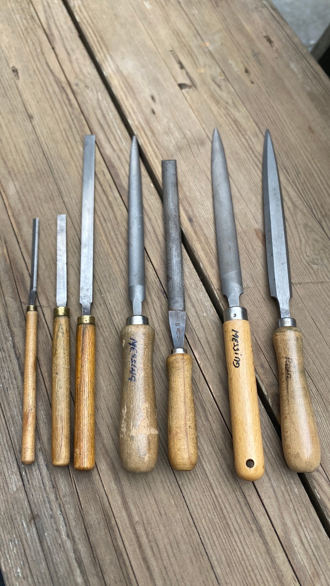 Horlogemakers/goudsmids vijlen, Ophalen of Verzenden