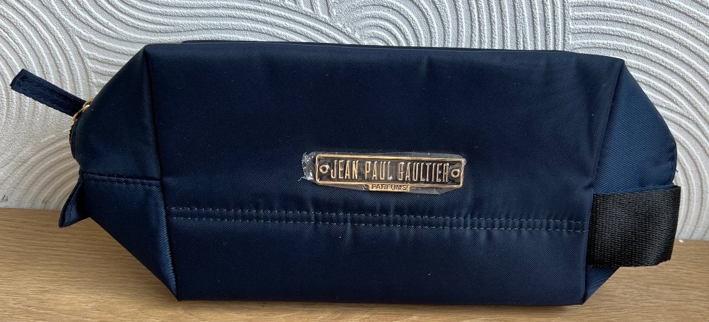 Jean Paul Gaultier toilettas., Sieraden, Tassen en Uiterlijk, Toilettassen, Ophalen of Verzenden, Nieuw, Blauw, Jongen of Meisje