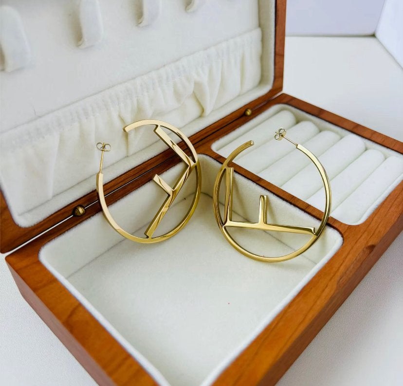 Luxe orbellen, Sieraden, Tassen en Uiterlijk, Ophalen of Verzenden, Nieuw, Goud, Overige materialen