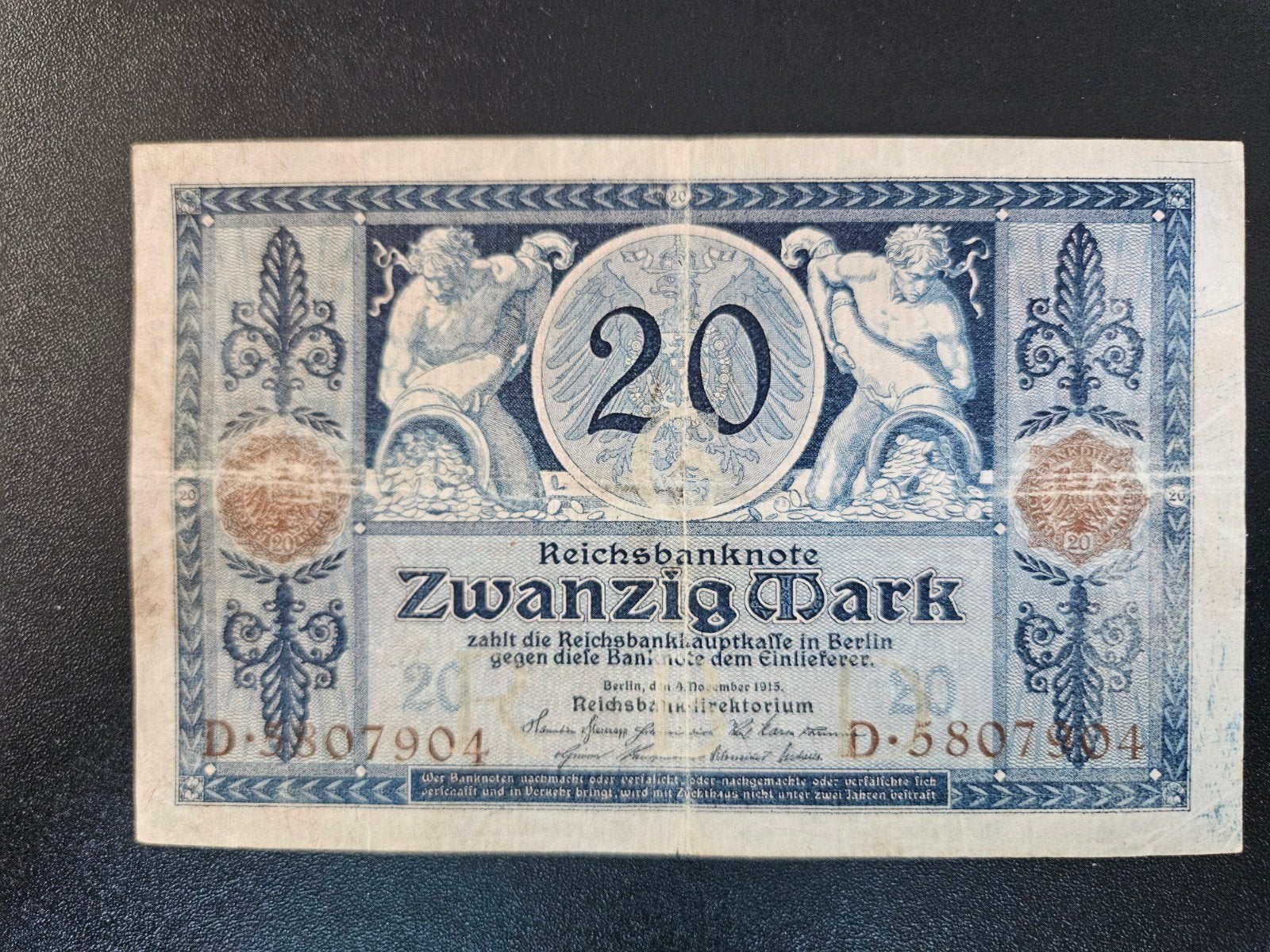 Duitsland pick 63 1915, Ophalen of Verzenden, Duitsland, Los biljet