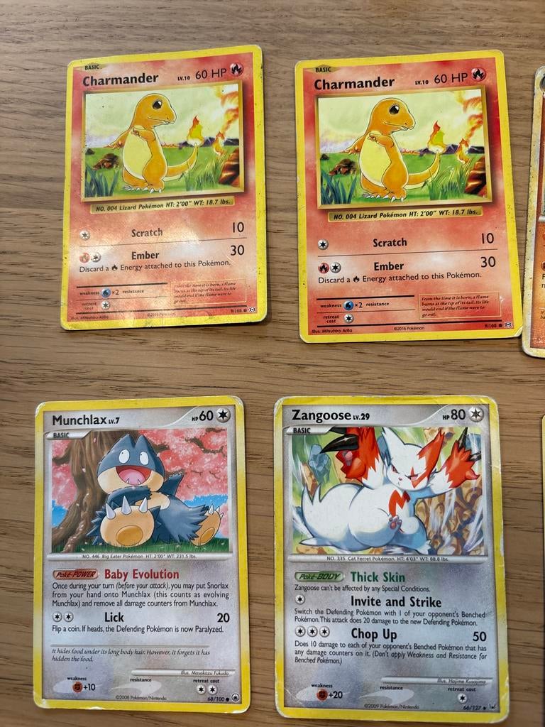Pokémon kaarten collectie (o.a. Charmander, Gastly, Mudkip), Hobby en Vrije tijd, Verzamelkaartspellen | Pokémon, Ophalen, Zo goed als nieuw