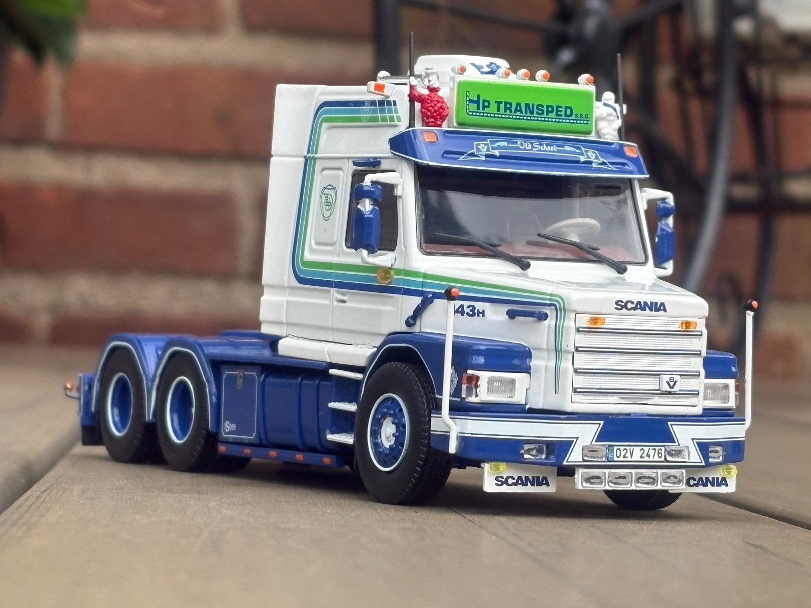 Tekno Scania 143H HP Transped model vrachtwagen, Ophalen of Verzenden, Nieuw, Bus of Vrachtwagen, Tekno