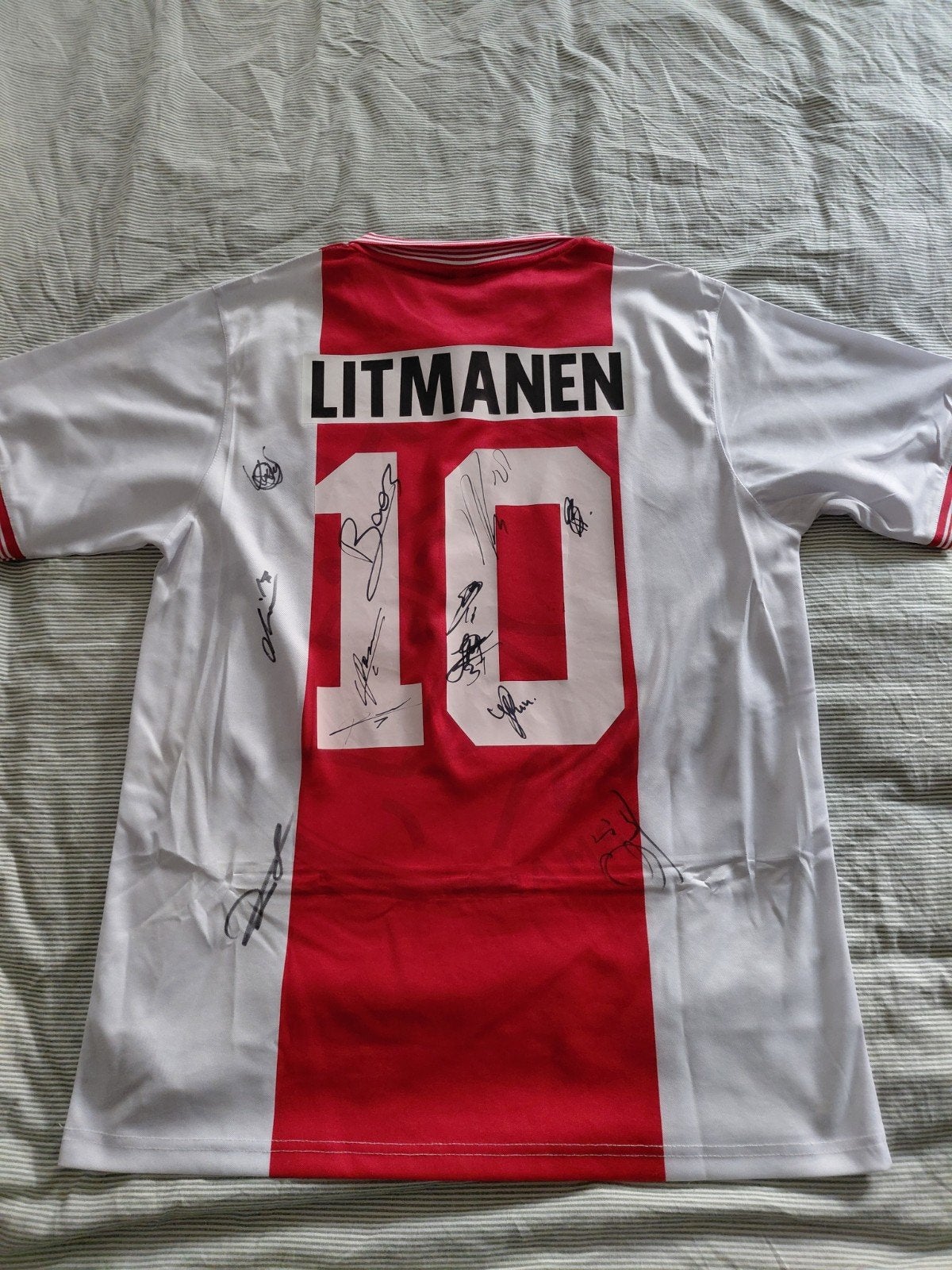 Gesigneerd Ajax shirt, Maat M, Verzenden, Nieuw, Shirt