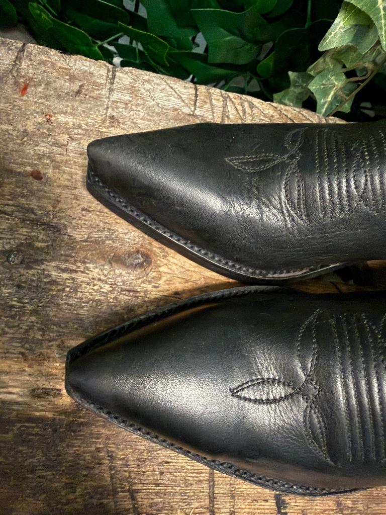prachtige volledig leren laarzen van Sendra maat 38, Zwart, Nieuw, Ophalen of Verzenden, Sendra