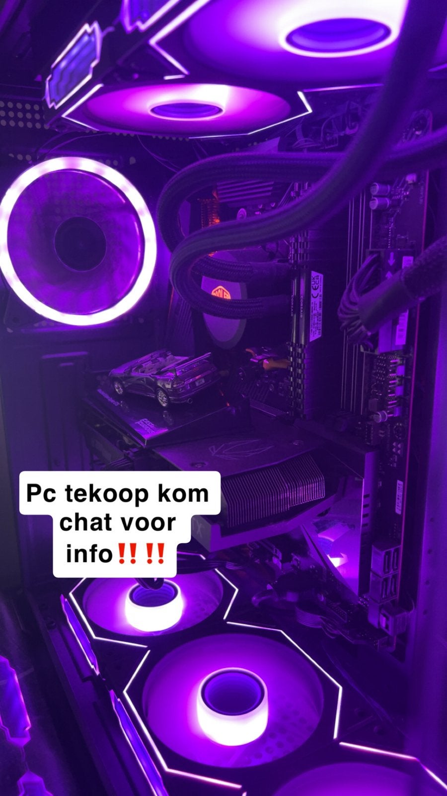 Gaming PC met AMD Ryzen 9 5900X en NVIDIA GeForce RTX 3050, Ophalen, Online, Gebruikt, Overige genres