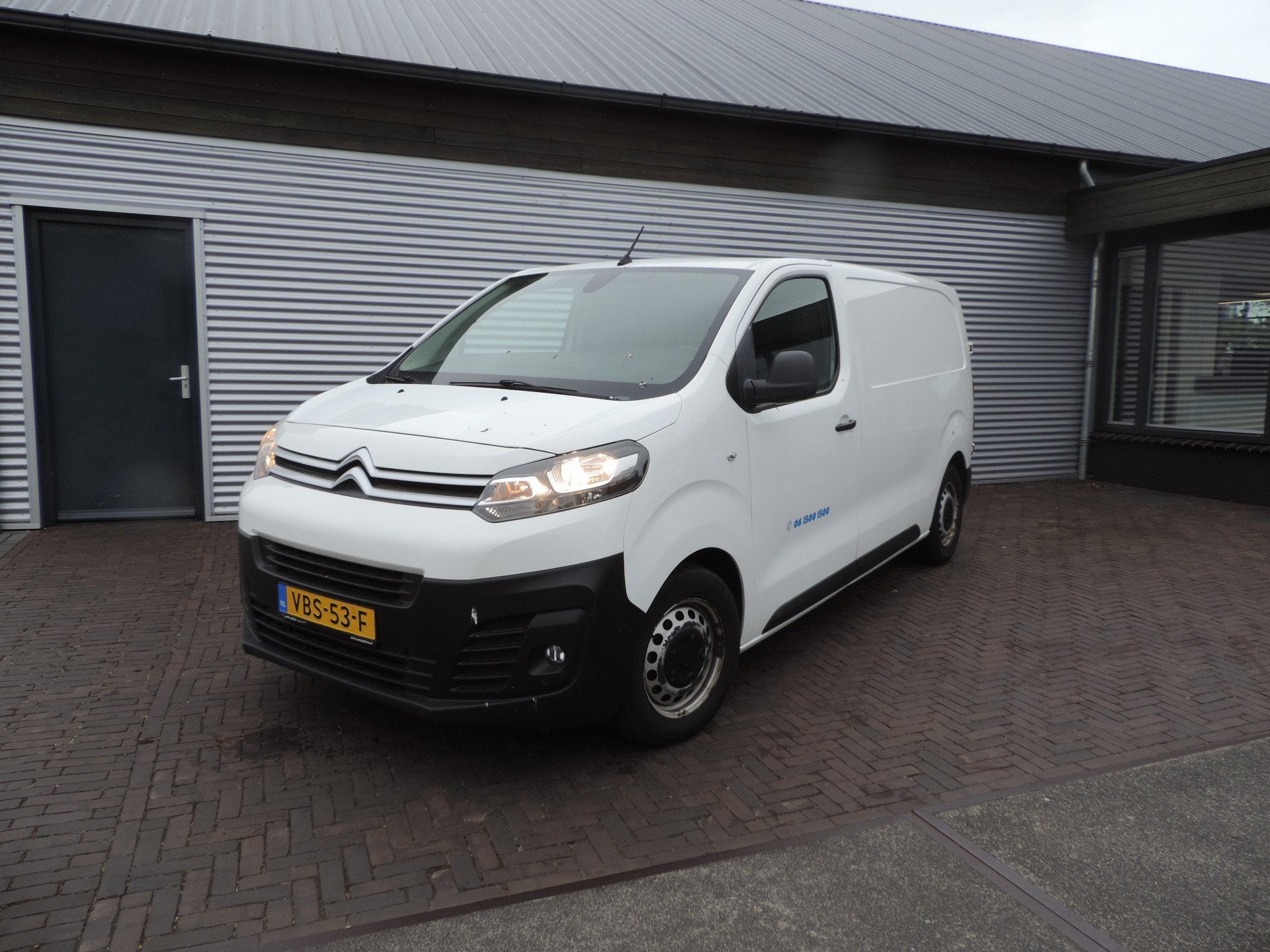 Citroën Jumpy 1.6 BlueHDI 95 M Club motor schade (bj 2019), Auto's, Voorwielaandrijving, Gebruikt, 4 cilinders, Citroën