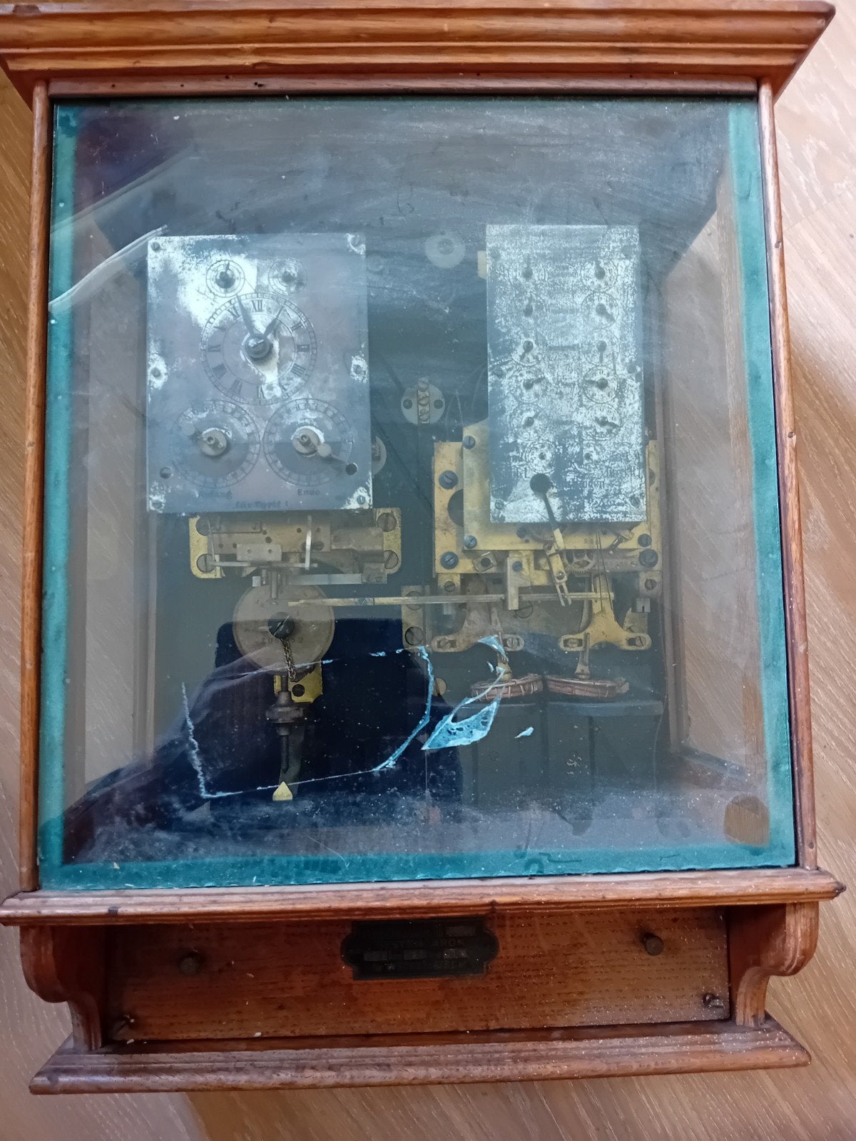 Oude kwh meter uit ca 1900, Antiek en Kunst, Ophalen