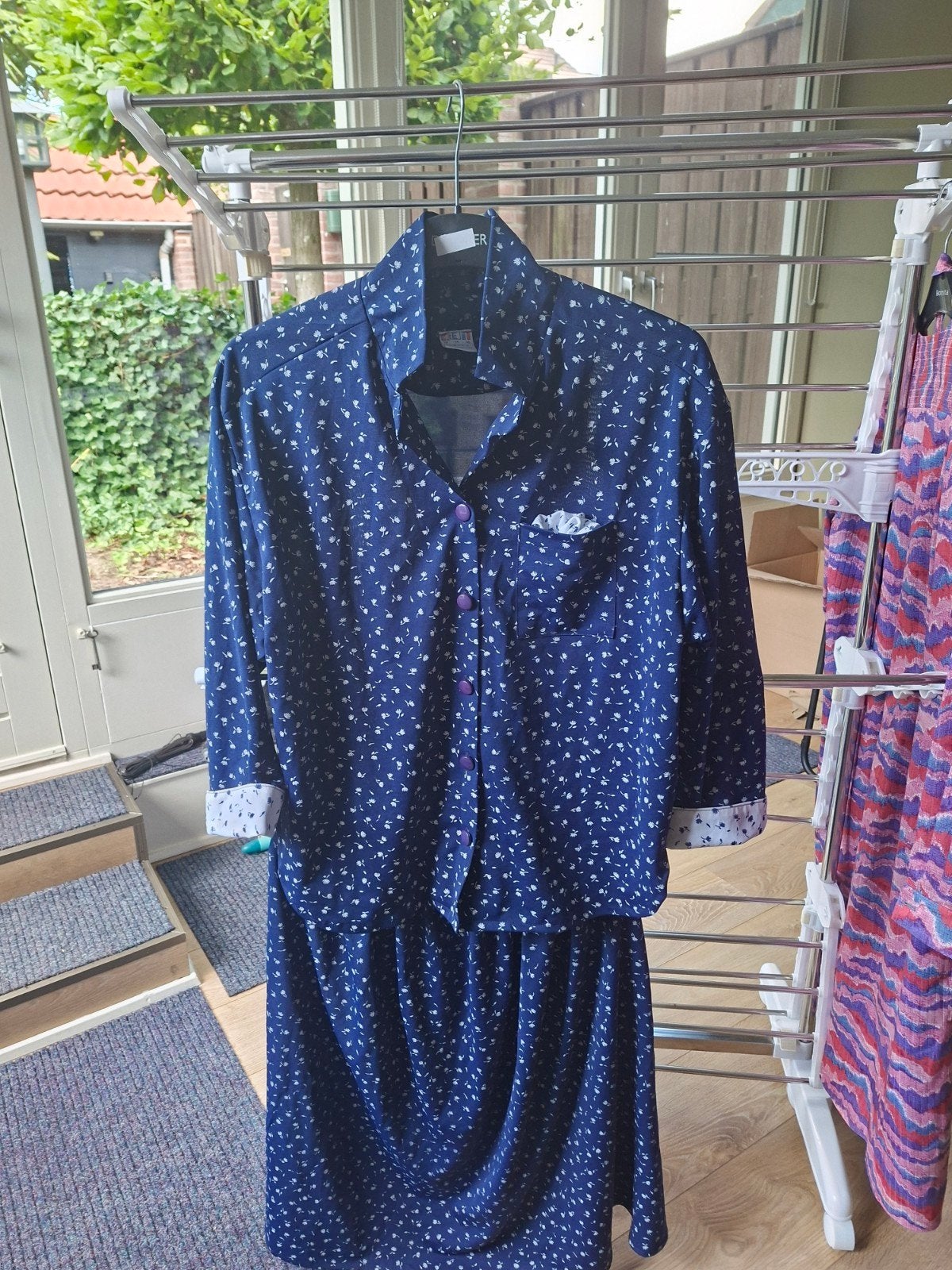 Retro Vintage Kleding Maat 42 - Carnaval & Feest, Carnaval, Maat 42/44 (L), Ophalen of Verzenden, Kleding