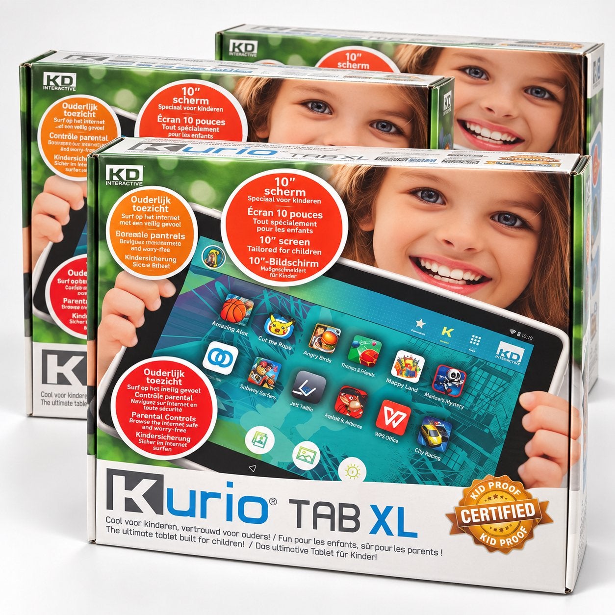 NIEUW Kurio Tab XL 10 inch Kindertablet Android Tablet