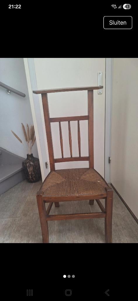 Oude biechtstoel, Antiek en Kunst, Antiek | Meubels | Stoelen en Banken, Ophalen
