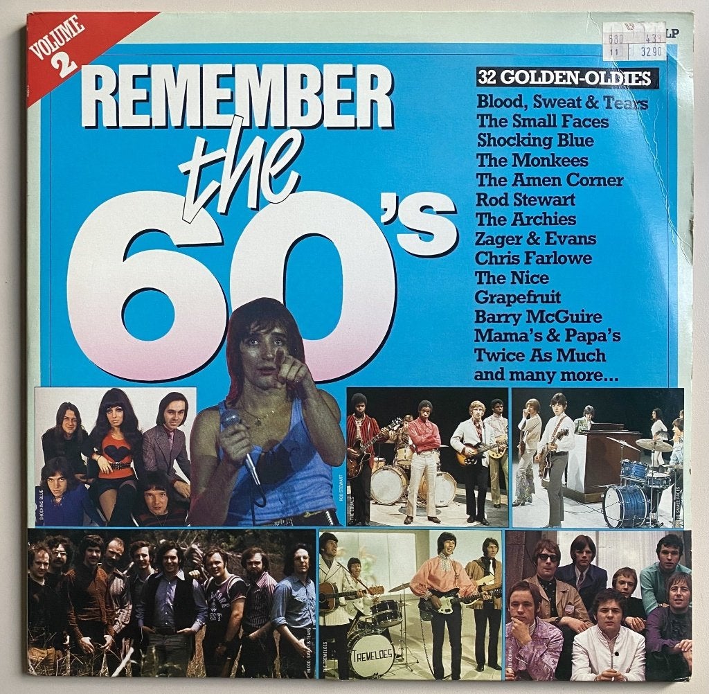 Verzamel dubbel lp Remember the 60's vol 2, Ophalen of Verzenden, Zo goed als nieuw, 12 inch, LP