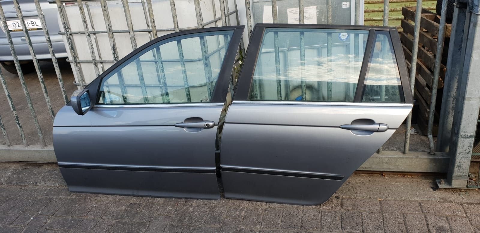 BMW 3SERIE E46 STATION PORTIEREN LV+LA BJ 2002 2004, Gebruikt, -, Deur, -