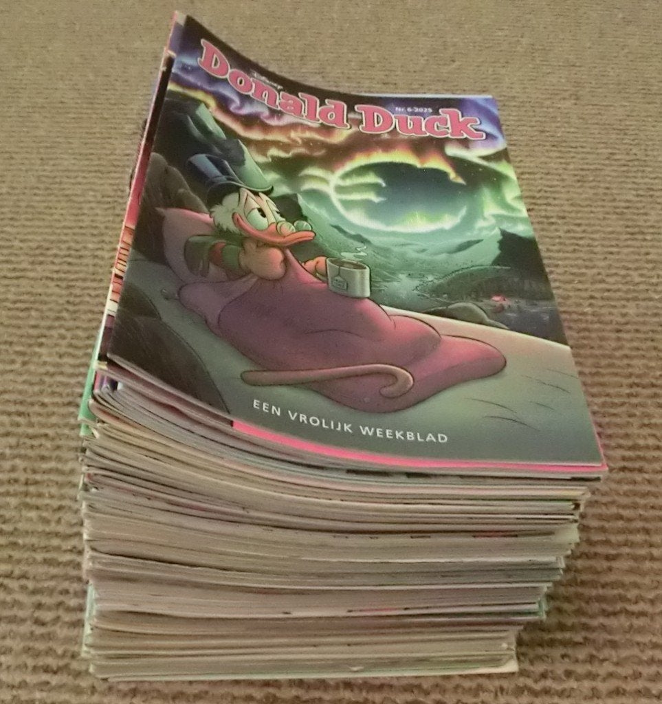 Stapel van ruim 80 Donald Ducks, Meerdere stripboeken, Ophalen of Verzenden, Gelezen