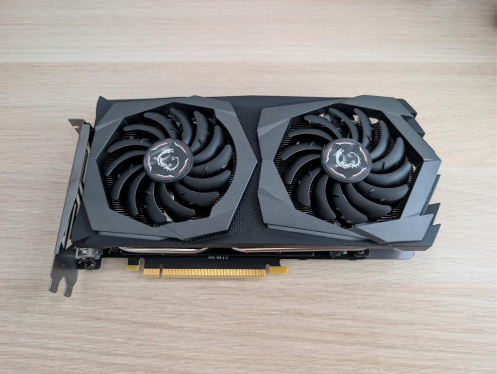 MSI GeForce GTX 1660 SUPER GAMING X - Zo goed als nieuw, Computers en Software, Videokaarten, Zo goed als nieuw, Nvidia, PCI-Express 3.0